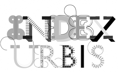 Index Urbis, the logo of the Festa dell'Architettura