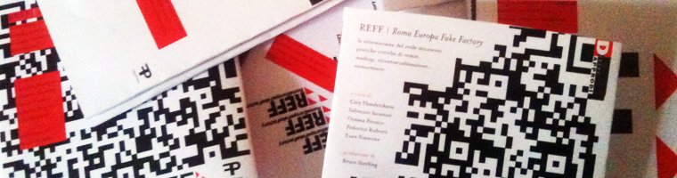 REFF RomaEuropa FakeFactory: the Book. @ Share Festival / Artissima