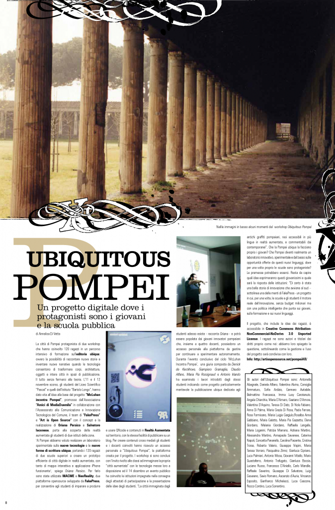 Ubiquitous Pompei on NextExit Magazine