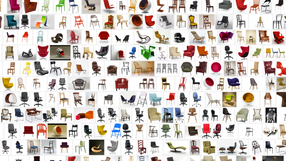 lots of different chairs