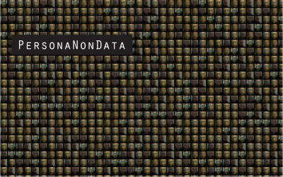 Persona Non Data - Faces